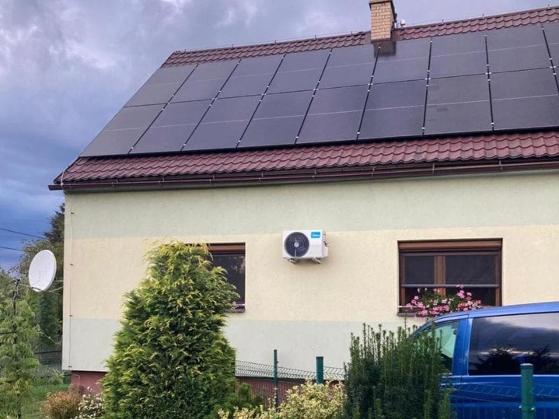 Klimatizace k Fotovoltaice, montáž ve Třinci - foto 1