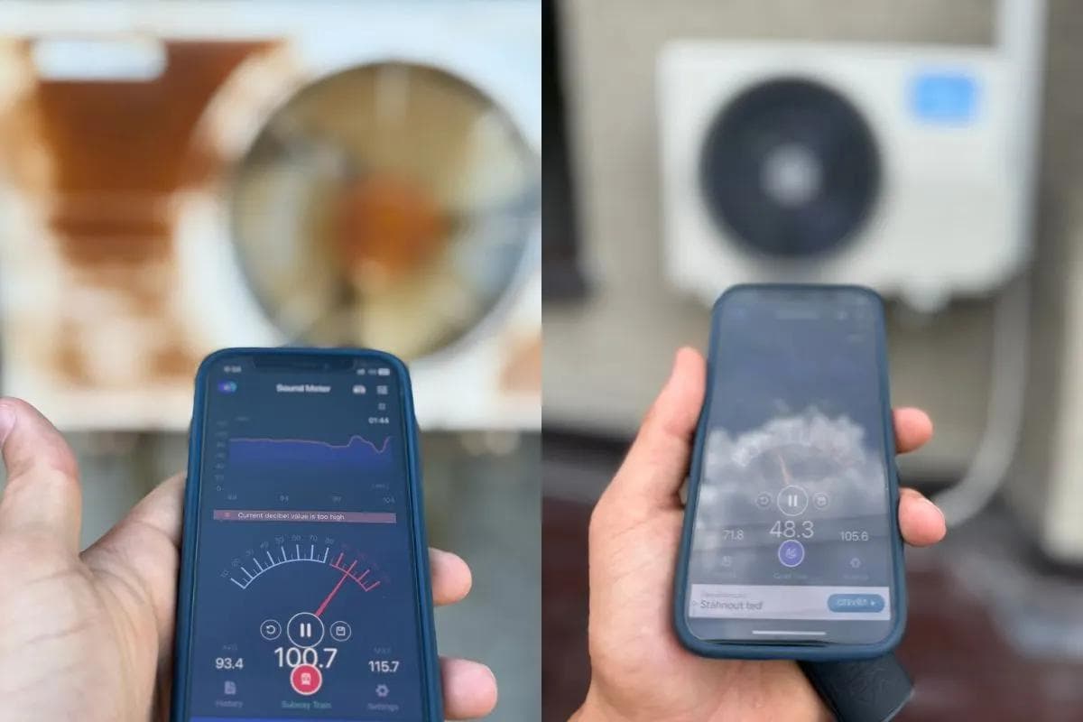 Realizace výměny staré klimatizace za moderní klimatizaci midea Breezeless E - foto 7